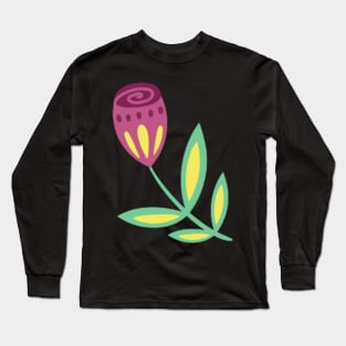 Flower Long Sleeve T-Shirt